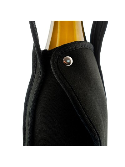 Refroidisseur de Bouteilles Koala Nature Noir 21 x 9 cm Polyester (6 Unités)