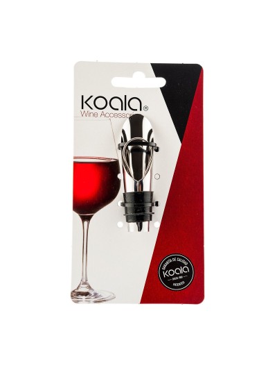 Pouring Stopper Koala Bodega Steel Metal 7,6 x 2 cm (12 Units)