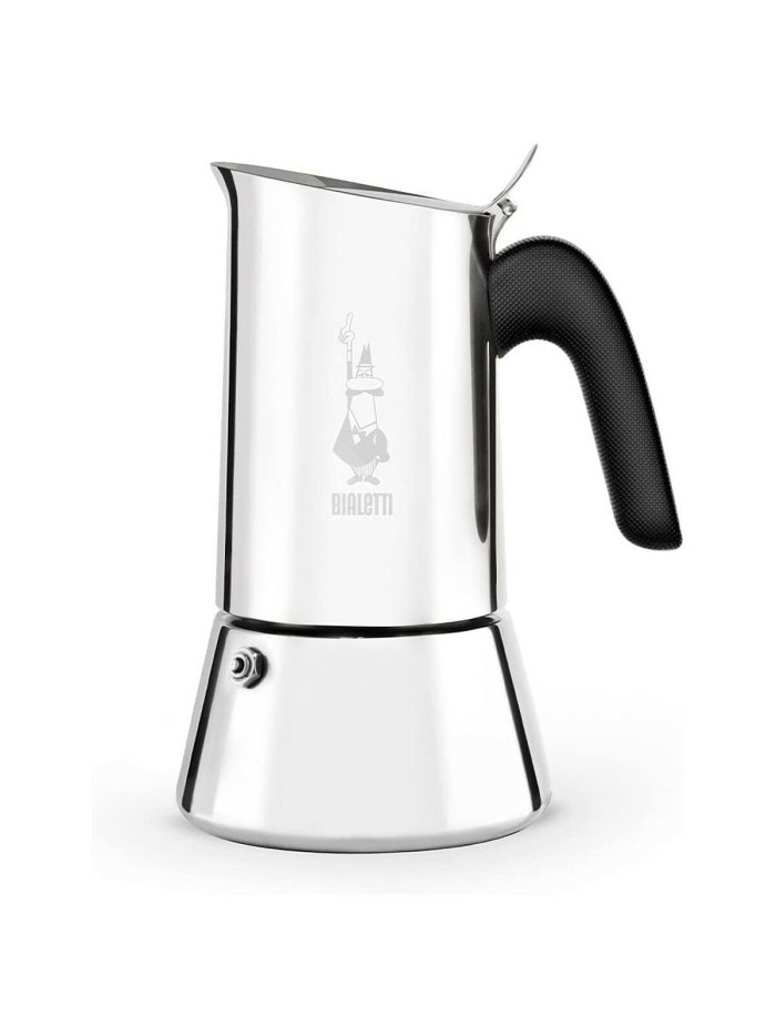 Italian Coffee Pot Bialetti Venus box 500 ml Silver Metal Stainless steel