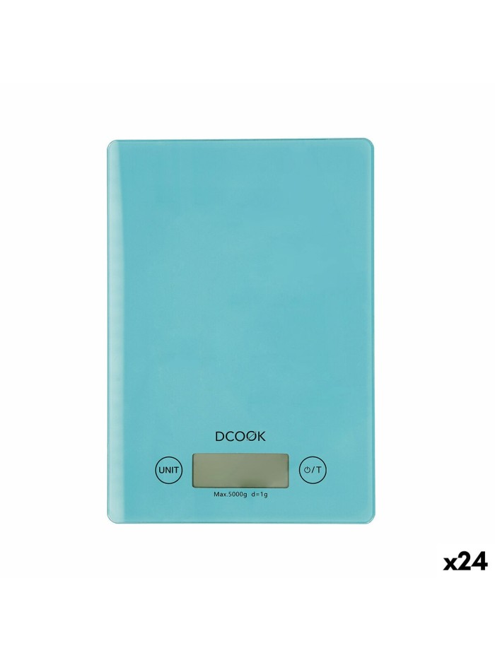 Báscula de Cocina Dcook Gallery Turquesa (24 Unidades)