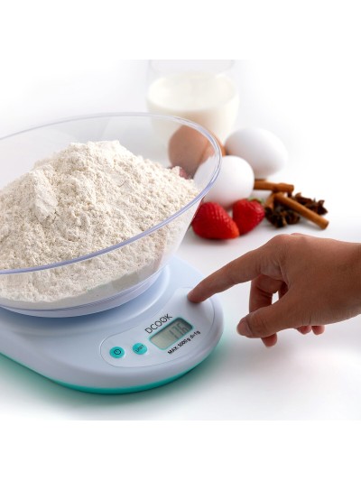 kitchen scale Dcook Gallery White (24 Units)