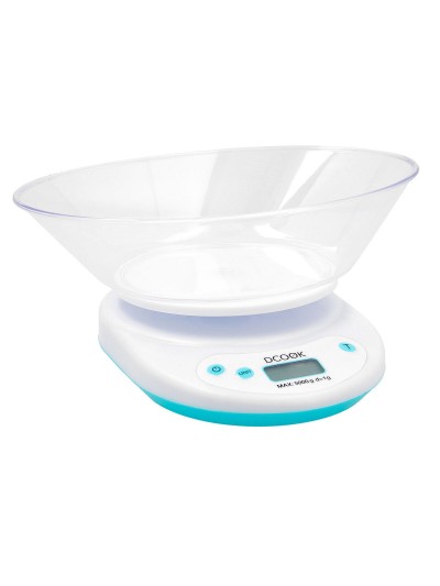 kitchen scale Dcook Gallery White (24 Units)
