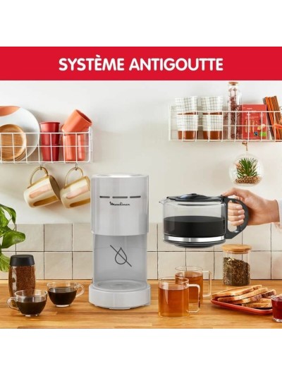 Cafetera de Goteo Moulinex MOUFG121B10 800 W 1,1 L (Reacondicionado A)