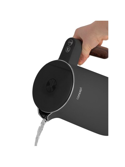 Kettle Concept RK3305 Dark grey Wood 1850-2200 W 1,5 L