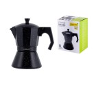 Cafetera Italiana Feel Maestro MR-1667-6 Negro Granito Aluminio 300 ml 6 Tazas