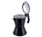 Cafetera Italiana Feel Maestro MR-1667-6 Negro Granito Aluminio 300 ml 6 Tazas