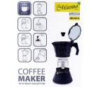 Cafetera Italiana Feel Maestro MR-1667-6 Negro Granito Aluminio 300 ml 6 Tazas