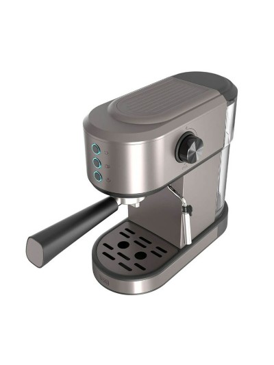 Cafetera Express de Brazo Black & Decker BXCO1350E Plateado 1350 W