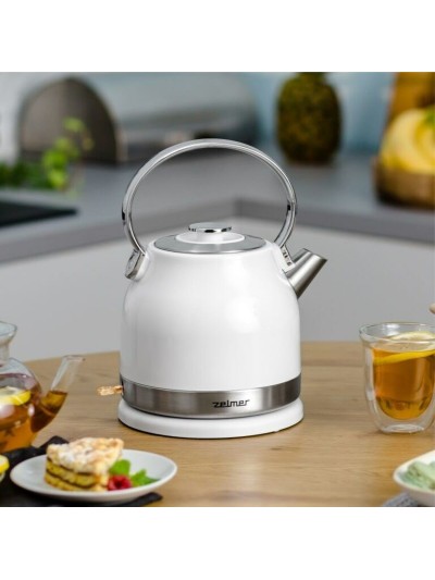 Hervidor Zelmer ZCK7940 Blanco Gris Acero Inoxidable 2200 W 1,5 L