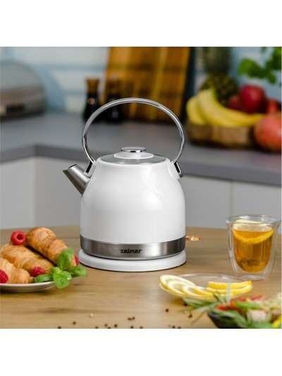 Hervidor Zelmer ZCK7940 Blanco Gris Acero Inoxidable 2200 W 1,5 L