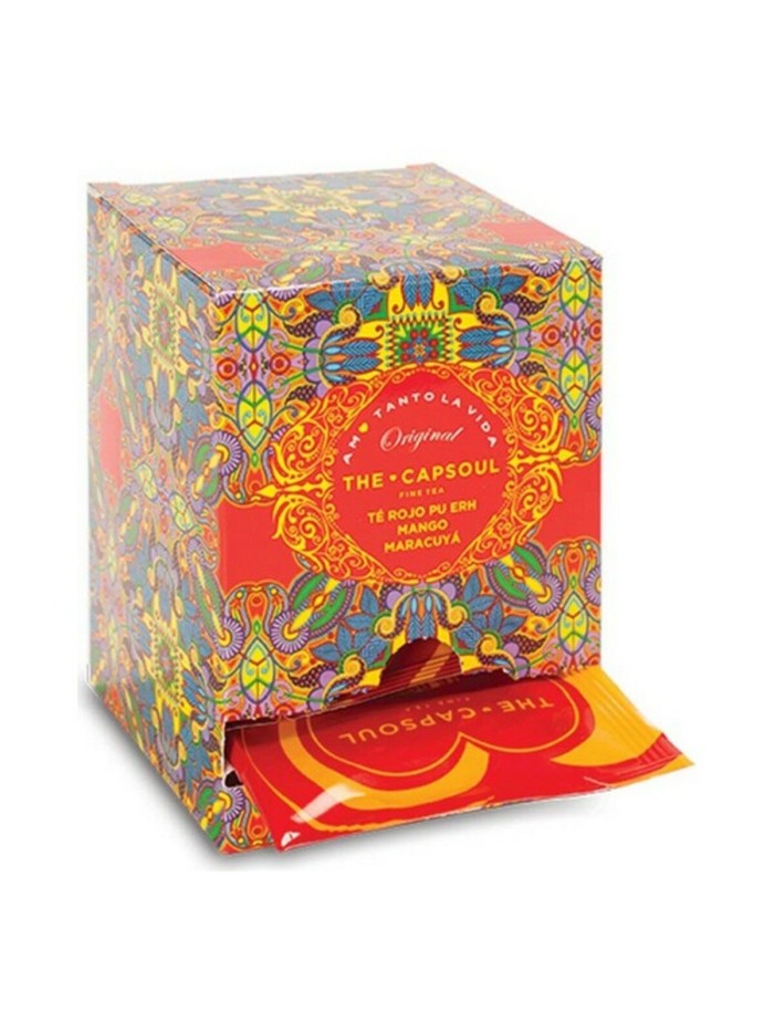 Thé rouge The Capsoul Pirámides Ensobradas Grenadille (fruit de la passion) (15 Unités) (15 uds)