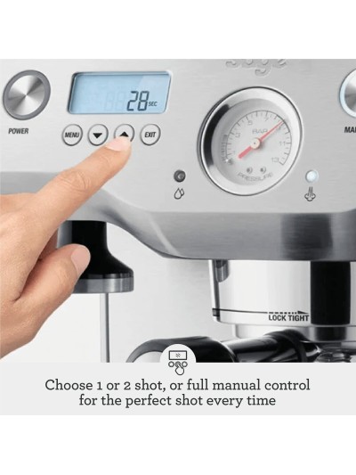 Cafetera Superautomática Sage SES980BTR4EEU1 Negro Acero 2400 W 15 bar 2,5 L