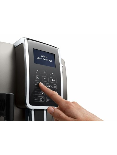 Cafetera Superautomática DeLonghi ECAM 359.57.TB Negro Plateado 1450 W 15 bar