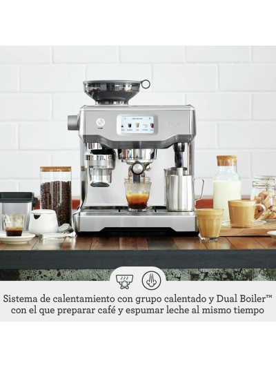 Cafetera Superautomática Sage SES990BTR4EEU1 Negro Acero 2400 W 15 bar 2,5 L