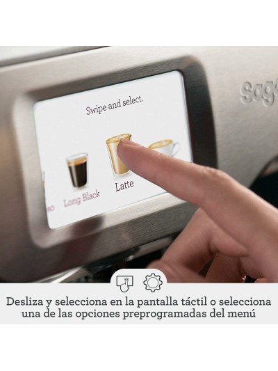 Cafetera Superautomática Sage SES990BTR4EEU1 Negro Acero 2400 W 15 bar 2,5 L