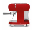 Cafetera Express de Brazo Smeg ECF02RDEU Rojo