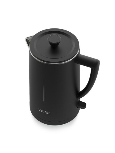 Bouilloire Zelmer ZCK8020B Noir Acier inoxydable Plastique 1500 W 1,7 L