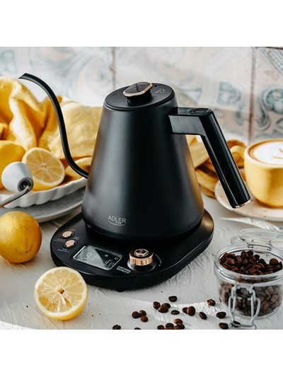 Kettle Adler AD 1349 Black 1100 W 1 L