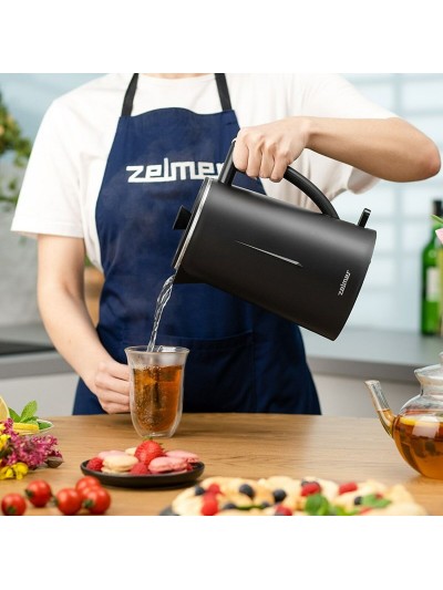 Hervidor Zelmer ZCK8020B Negro Acero Inoxidable Plástico 1500 W 1,7 L