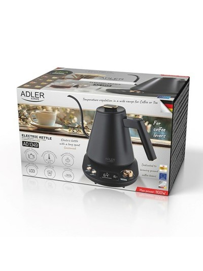 Kettle Adler AD 1349 Black 1100 W 1 L