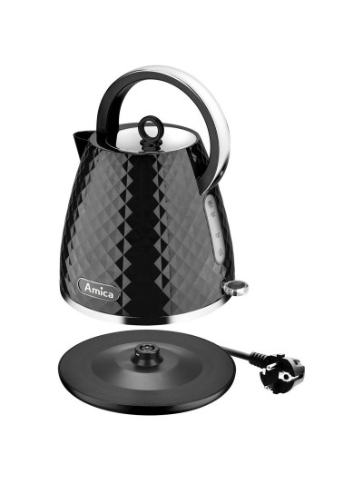 Hervidor Amica KF 3030 Negro Plástico 2200 W 1,7 L