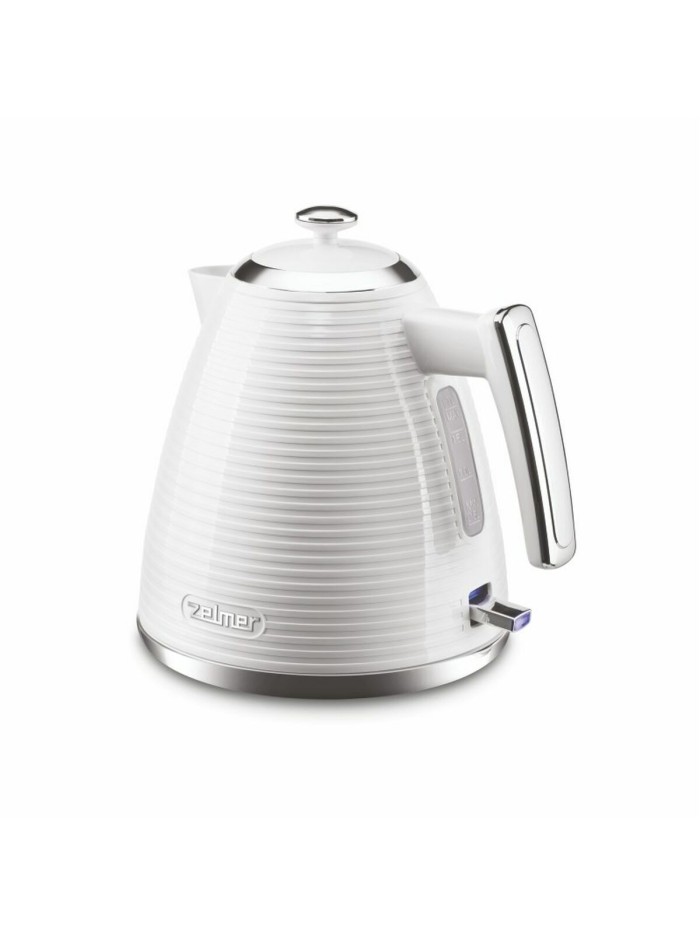 Hervidor Zelmer ZCK7650 Blanco Plateado Acero Inoxidable Plástico 2200 W 1,7 L