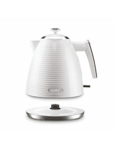 Hervidor Zelmer ZCK7650 Blanco Plateado Acero Inoxidable Plástico 2200 W 1,7 L