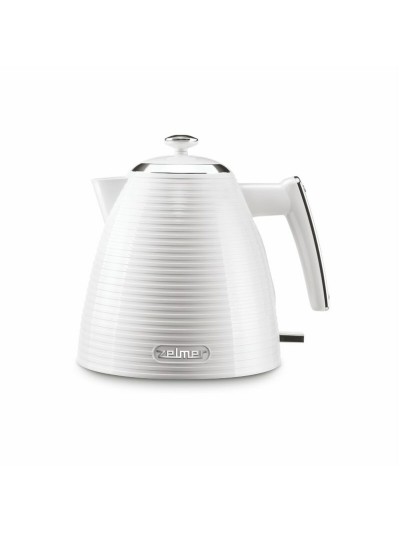 Hervidor Zelmer ZCK7650 Blanco Plateado Acero Inoxidable Plástico 2200 W 1,7 L