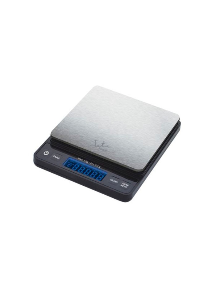 balance de cuisine numérique JATA 773 3 Kg Acier inoxydable Noir