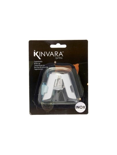 Bouchon Hermétique Argenté Acier inoxydable 6 x 5,5 x 3,5 cm (12 Unités)