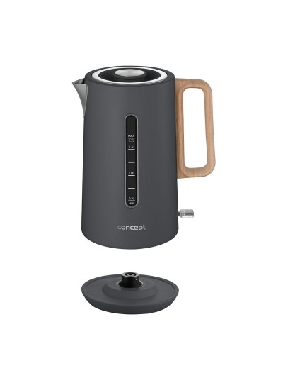 Kettle Concept RK3370 Grey Stainless steel 1850-2200 W 1,7 L
