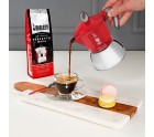 Cafetera Italiana Bialetti Moka Induction Negro Rojo Aluminio 150 ml (1 unidad)