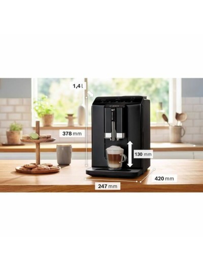 Cafetera Superautomática BOSCH TIE20119 Negro 1300 W 1,4 L