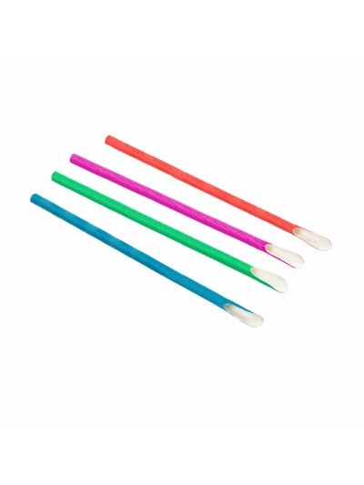 Pailles Algon Carton Multicouleur Cuillère 25 Pièces 24 Unités