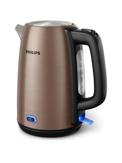 Hervidor Philips HD9355/92 Negro Cobre Acero Inoxidable 2060 W 1,7 L