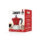 Cafetera Italiana Bialetti Moka Induction Rojo Metal