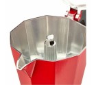Cafetera Italiana Monix M281709 6 Tazas Fresa