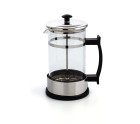 Cafetière à Piston Quid Serenia Transparent verre Acier inoxydable 600 ml (6 Unités)