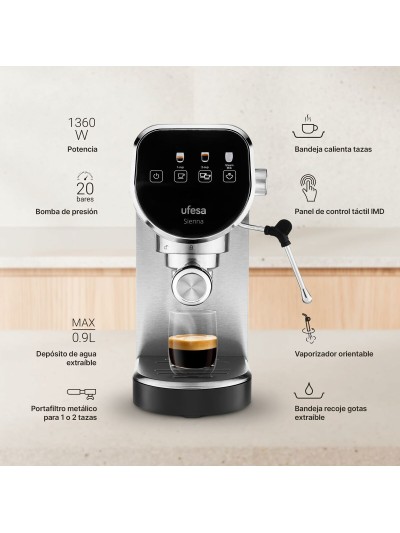 Cafetera Eléctrica UFESA SIENNA