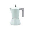Cafetera Italiana Quid Ozon Verde Metal 6 Tazas (6 Unidades)