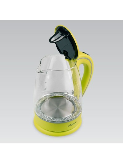 Hervidor Feel Maestro  MR-064 Verde Transparente Vidrio 2000 W 1,7 L