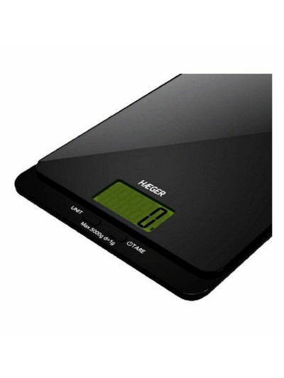 Báscula Digital de Cocina Haeger KS-005.007A Negro