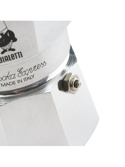 Cafetera Italiana Bialetti Moka Express Aluminio 300 ml 6 Tazas