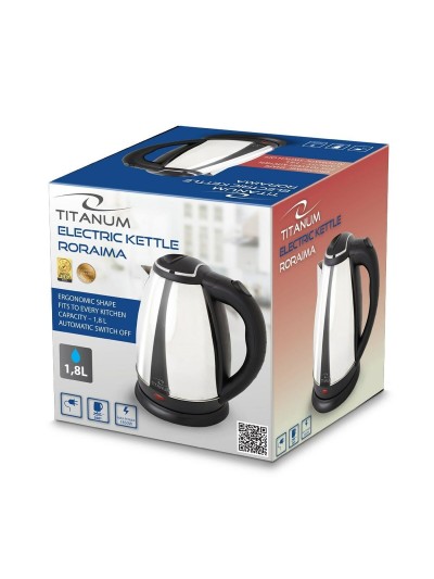 Hervidor Esperanza TKK102S Gris Acero Inoxidable Plástico 1800 W 1,8 L