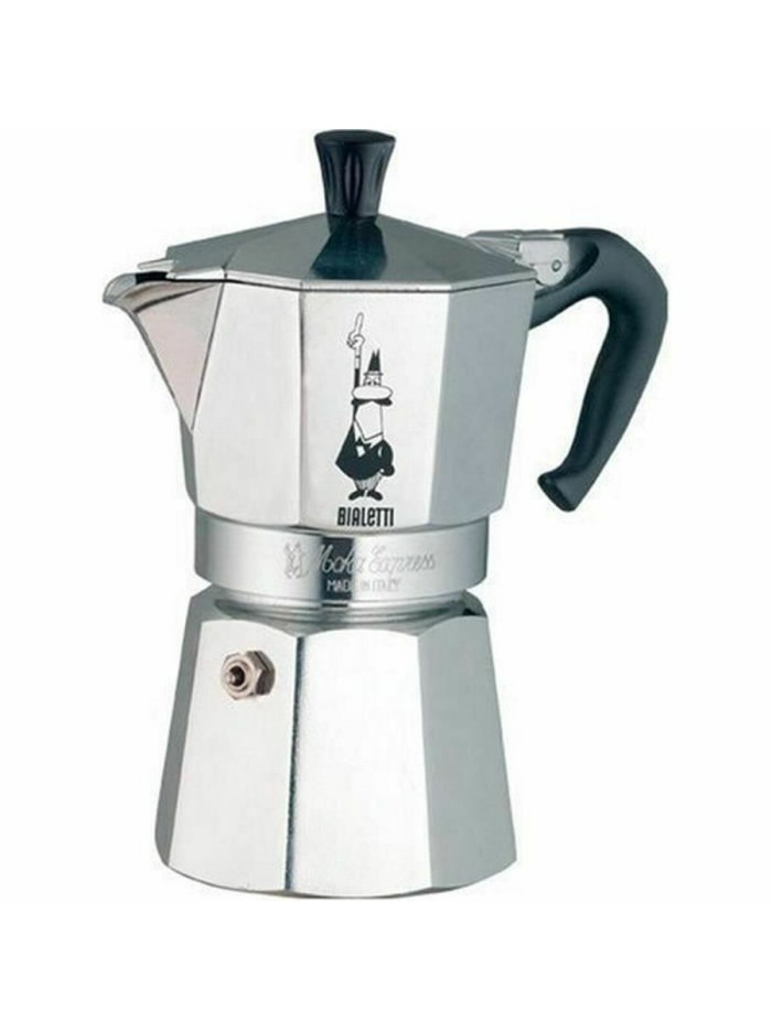 Cafetière Italienne Bialetti 990001164 Aluminium 4 Tasses 0,23 l