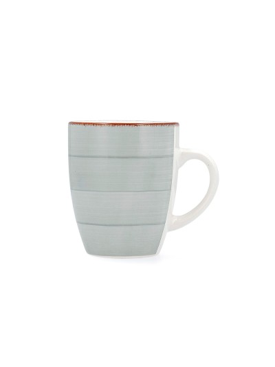 Taza Quid Vita Morning Desayuno Cerámica Azul 350 ml (12 Unidades)