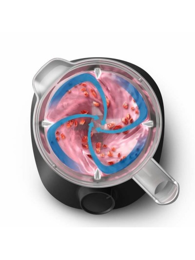 Liquidiser Philips HR2041/41 Black 450 W 1 L 1,9 L