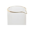 Jarra Home ESPRIT Transparente Dorado Cristal
