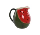 Jarra Home ESPRIT Rojo Verde Gres Sandía Moderno