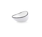 Bowl Ariane Vital Filo White Black Ceramic 12,5 cm (8 Units)